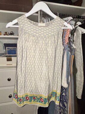 Anna Sui for Anthropologie Silk Blouse ( P)